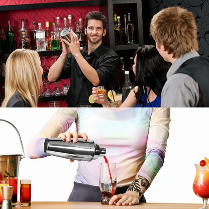 Set Coctelero Profesional (13 Piezas) con Base de Bambú: El Secreto para Ser el Mejor Anfitrión en Casa